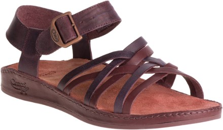 chaco fallon leather sandal