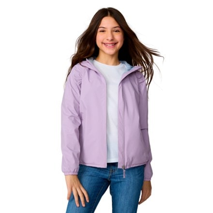 Free Country Windshear Jacket with Knit Jersey Lining - Girls' 2