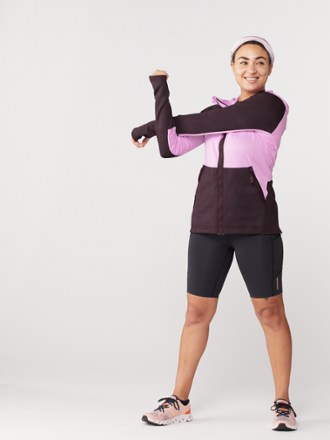 adidas Terrex Tech Flooce Hooded Hiking Fleece Jacket - Women's 3