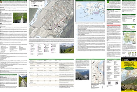 National Geographic Chilkoot Trail/Klondike Gold Rush National Historic Park Topographic Map 2