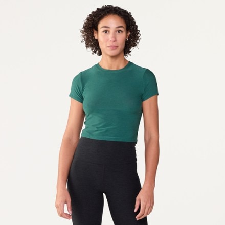 Beyond Yoga Featherweight Cropped T-Shirt - Women's 1