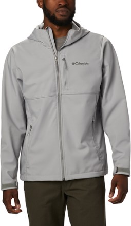 columbia men's georgia bulldogs grey ascender jacket