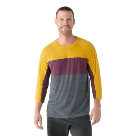 Smartwool Ultralite Mountain Bike 3/4-Sleeve T-Shirt - Men's 0