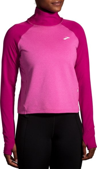 On Body Image of color Heather Frosted Mauve/Mauve