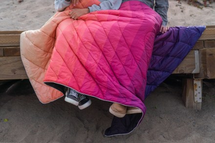 Rumpl Original Puffy Blanket - Dawn Pixel Fade 4