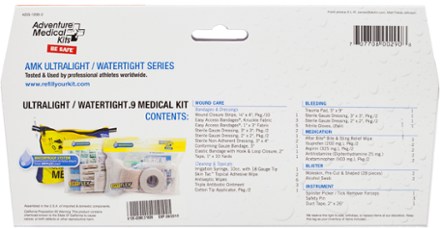 Adventure Medical Kits UltraLight / Watertight .9 First-Aid Kit 4