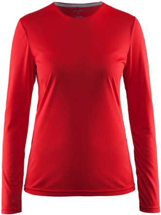 red long sleeve shirt womens