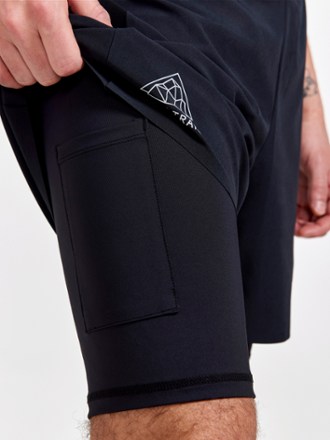 Craft PRO Trail 2-in-1 Shorts - Men's 5