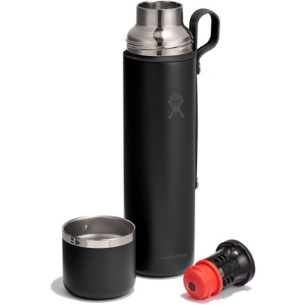 Hydro Flask 36 oz Hot Flask And Cup Black
