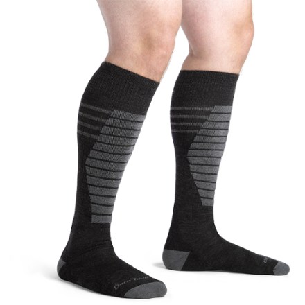 Darn Tough Edge Over-the-Calf Midweight Ski and Snowboard Socks - Men's 1