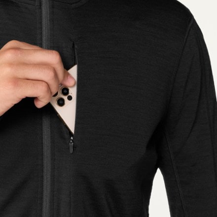 Icebreaker Merino Blend 200 RealFleece Descender Long-Sleeve Zip Hoodie - Men's 5