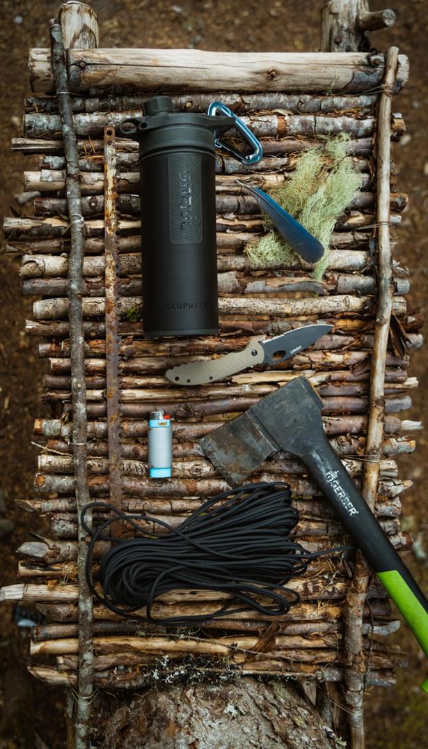 Location Image for GeoPress Water Filter and Purifier Bottle - 24 fl. oz. - Generation 1 - Discontinued