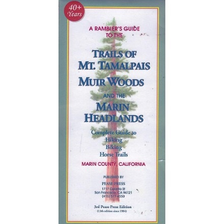 Pease Press Trails of Mt. Tamalpais - 3rd Edition 0
