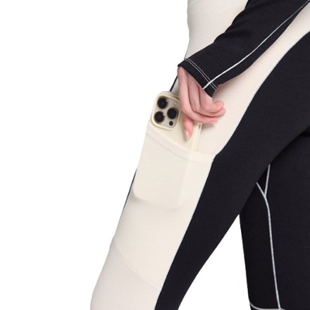 SENIQ Wool Sculpt Merino Base Layer Leggings - Women's 4