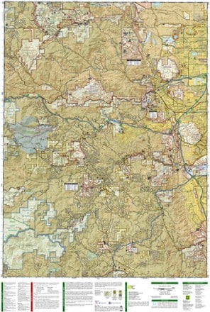National Geographic Boulder / Golden Area Map - Colorado 2