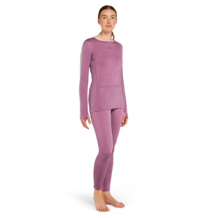 Icebreaker 125 ZoneKnit Long-Sleeve Crewe Base Layer Thermal Top - Women's 2