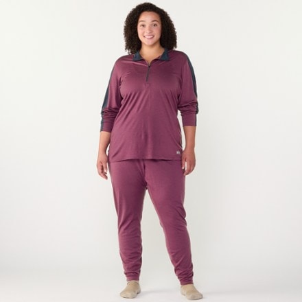 REI Co-op Merino 185 Long-Sleeve Half-Zip Base Layer Top - Women's Plus Sizes 3