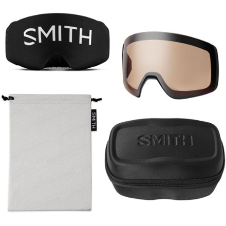 Smith 4D MAG XL ChromaPop Photochromic Snow Goggles with Lens Protector 6