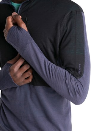 Icebreaker Merino Blend 200 RealFleece Descender Long-Sleeve Half-Zip Jacket - Men's 5