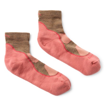 Darn Tough Light Hiker Quarter Lightweight Hiking Socks - Women's 1