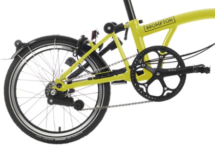 Brompton C Line Explore Ocean Blue - 6 speed with Mid