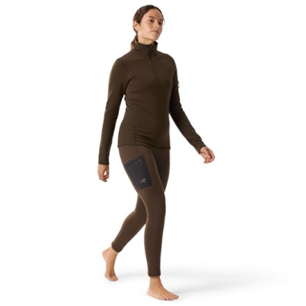 Arc'teryx Kyanite Zip-Neck Base Layer Top - Women's 3