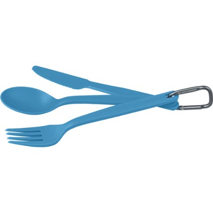 Sea to Summit Camp Cutlery Set - 3 Piece Blue