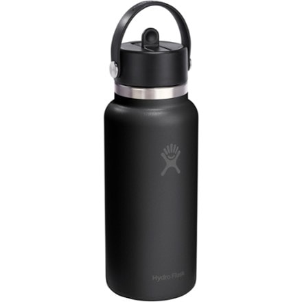 Hydro Flask Wide-Mouth Vacuum Water Bottle with Flex Straw Cap - 32 fl. oz. 0