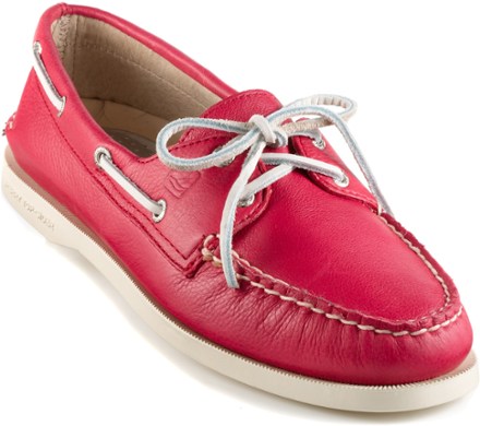 womens pink sperry boat shoes