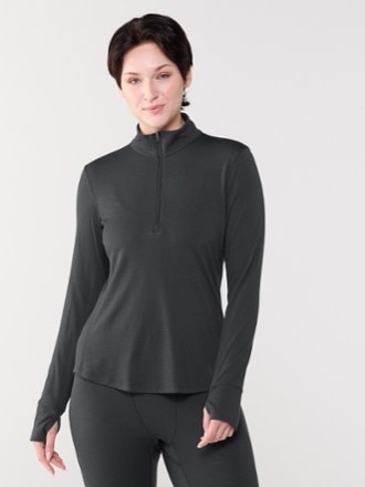 REI Co-op Heavyweight Merino Base Layer Half-Zip Top - Women's 2