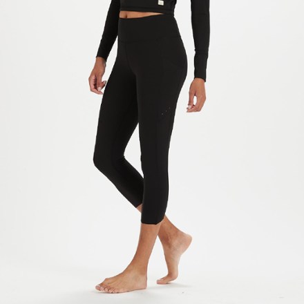 Vuori Seascape Water Leggings - Black - Women's | REI Co-op