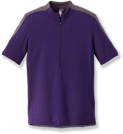 ibex wool cycling jersey