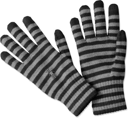 Smartwool Striped Liner Gloves