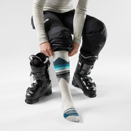 Smartwool Ski Targeted Cushion Pattern Over The Calf Socks - Women's 1