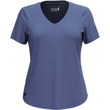 Smartwool Active Ultralite V-Neck T-Shirt - Women's 0