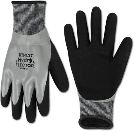 Kinco Women's Warm Grip Thermal Lined Gloves, Gray, L