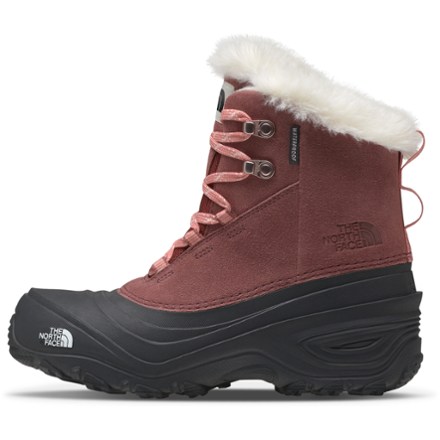 The North Face Shellista V Lace Waterproof Boots Pink 1 Kids