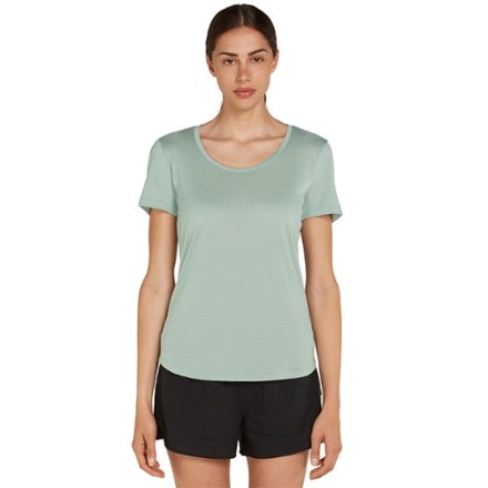 Icebreaker Merino Blend 125 Cool-Lite Sphere Scoop T-Shirt - Women's 0