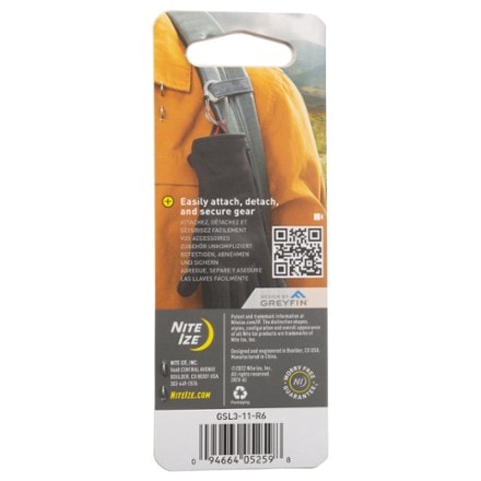 Nite Ize G-Series SlideLock #3 Dual Chamber Carabiner - Stainless Steel 3