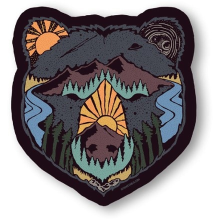Atomicchild Bear Face Sticker 0