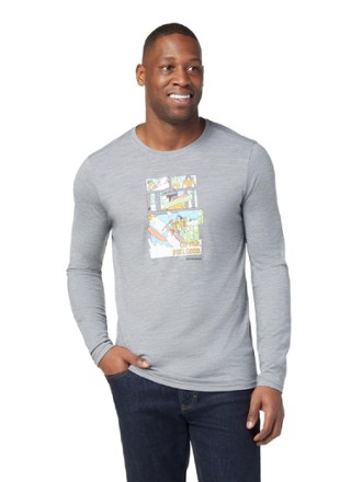 Smartwool Winter Adventure Long-Sleeve Graphic T-Shirt - Men's 1