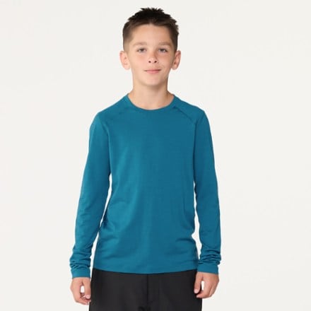 REI Co-op Merino Midweight Base Layer Crew Top - Kids' 1