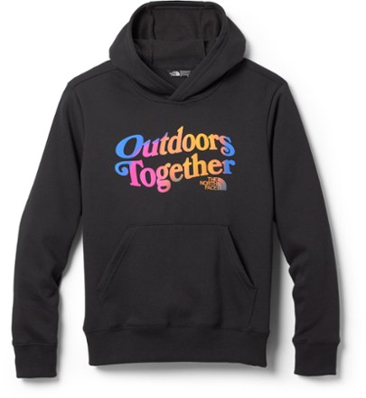 The North Face Printed Camp Fleece Pullover Hoodie - Boys' 0