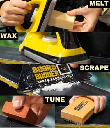 Board Budder The Black Box Premium Ski/Board Tuning Kit 6
