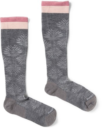 Sockwell Full Floral Wide-Calf Socks - Womens