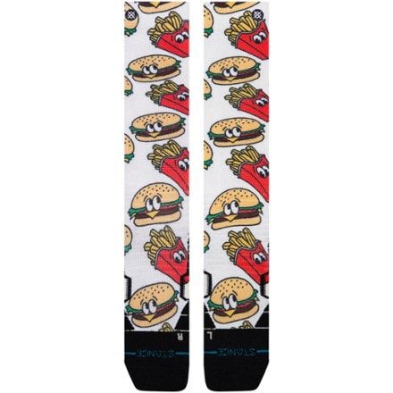 Stance Combo Meal Mid Poly Snow 1