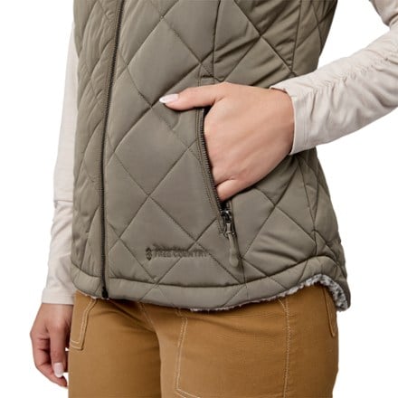 Free Country Stratus Lite Reversible Insulated Vest - Women's 3