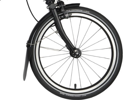 Brompton P Line Superlight Urban Folding Bike - Low 10