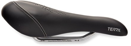 Terry Liberator X Gel Saddle - Women's Side View (Black/Grey)