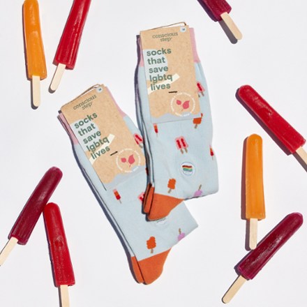 Conscious Step Socks That Save LGBTQ Lives - Blue 2